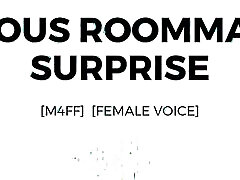 эротическая аудиоистория: сюрприз любопытной соседки по комнате m4ff