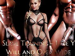 BBC Slave Training - Lose Your Will and Open Wide