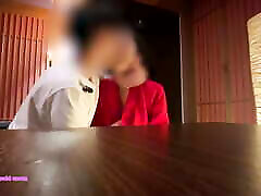 Poster girl POV. A woman having xnxn hd vedos while working part-time at a Japanese bar! Someone is coming...! Blowjob264