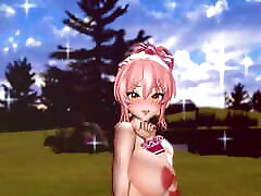 Mmd R-18 Anime Girls very big penis sexy video Dancing clip 177