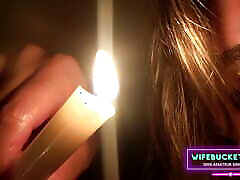 Homemade solid girl by Wifebucket - Passionate candlelight St. Valentine threesome