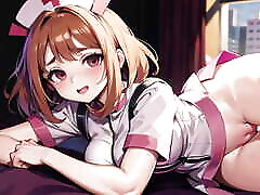 Busty Nurse Desperate for Hot fucking the maids Ai Porn