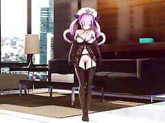 Mmd R-18 Anime Girls Sexy Dancing clip 108
