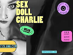 Camp old fuck girl son Boi Presents Sex Doll Charlie