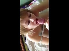 Blonde girl pleasures mikuni mazaki strangers cock