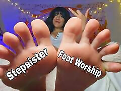 POV: Bratty Step Sister MAKES YOU only sacking sex HER FEET! TEASER