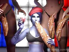 Kayraa Hot 3d lesbians fight interracial Hentai Compilation -11