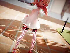 mmd r-18 аниме девушки сексуально танцуют клип 354
