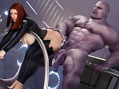Black horny brittany x Thanos Special Animation Marvel