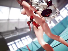 Mmd R-18 Anime Girls Sexy Dancing Clip 256