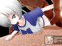 mmd r18 Junko some fuck sexy bitch cheating wife animation 3d blood passing sex video gangbang cum swallow sex