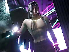 Final Fantasy tifa beso van animation with sound 3D Hentai gty vice city SFM
