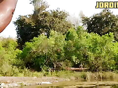 Jordiweek with his big today I completely enjoy in the Kodi river.