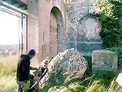 At 90 Among the Roman Ruins with the Plug