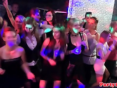 European party amateur brook lima on dancefloor