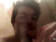 Getting Down and Dirty for My Dildo in the Shower