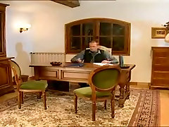 Vintage French leadyboy funking In Black Stockings Anal