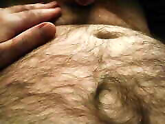 Hairy British Bear Stroking His Furry Belly and Bushy Cock Hairy British Bear Stroking His Furry Belly and Bushy Cock