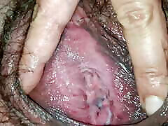 My big Black dildo make squirt