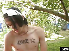 Emo sucks big dick of his str8 friend Emo sucks big dick of his str8 friend