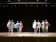 Nude and Rude! Balloon dance strip with sexy men.