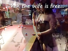 Bargirl For a Day leg panty tease Thai Wife