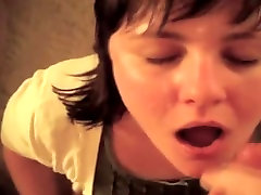 Cum In Chubby Girl&039;s Face and Mouth