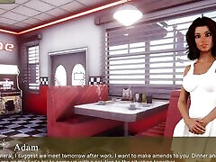 SEX massage gameplay sex with clinet or reception and employee