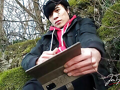 Jon Arteen wants to cum outdoor but it&039;s a ruined orgasm