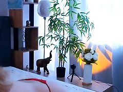 Amateur Webcam Teen Flashes Masturbates