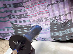 using the thruster on the fuck machine