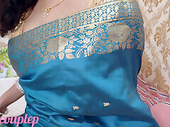 Indian Hot Beautiful Bhabhi Saree Romance and Fucking