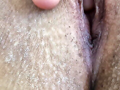I wet my pussy before penetration.