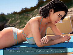 Milfy nude hot sister v0.6e Part 97 with Linda on the Beach by Loveskysan69
