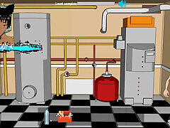 FuckerMan series - Time to exercise with sex in the sex gym