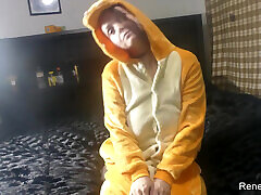 Renee Sakuya in a Charizard Suit Dancing, Silent Film