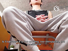 No.ksgh06 Climax Labs Ep.45 Handsome Male Model with Tattooed Arms and Prostate Incontinence. Ep.1-5