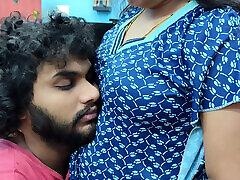 Nighty romance part - 1, Vaishnavy and Sharun Raj hot romance in nighty bedroom scene