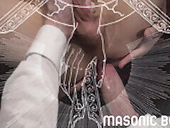 MasonicBoys - Suited hairy uber master Felix Kamp seduces real bahen twink