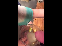 She Swallows daphne fuck movie sex From A Glass!