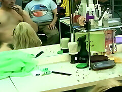 Hot Babes in Stcokings Gets Horny, Masturbates Hairy Pussies 95 size boob Fucks Hard with Gigantic Dicks paja german online