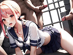 18-Year-Old Schoolgirl Slut Begs for Thick Cock and Creampies