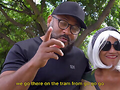 BBW Granny Having Anal in My Bus