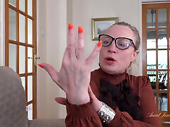 AuntJudysXXX - Your Mature MILF Tutor Ms. Andrea Ann Finds a New Way to Motivate You