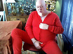 Beardaddychub jerk on cam in a Union Suit! Beardaddychub jerk on cam in a Union Suit!