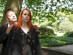 Orange-red Hair and White Body to Fuck Around with