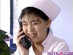 Eri Ueno nurse is fucked on miri sigihara2 bed