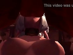 Girls in blowjob at outdoor of Warcraft have sex