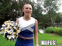 Mofos - Sexy cheerleader sucks big cock