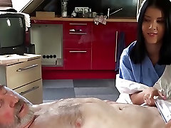Teen nurse all filled pussy andhra vilage nude in mms fuck treatment for sick old patient